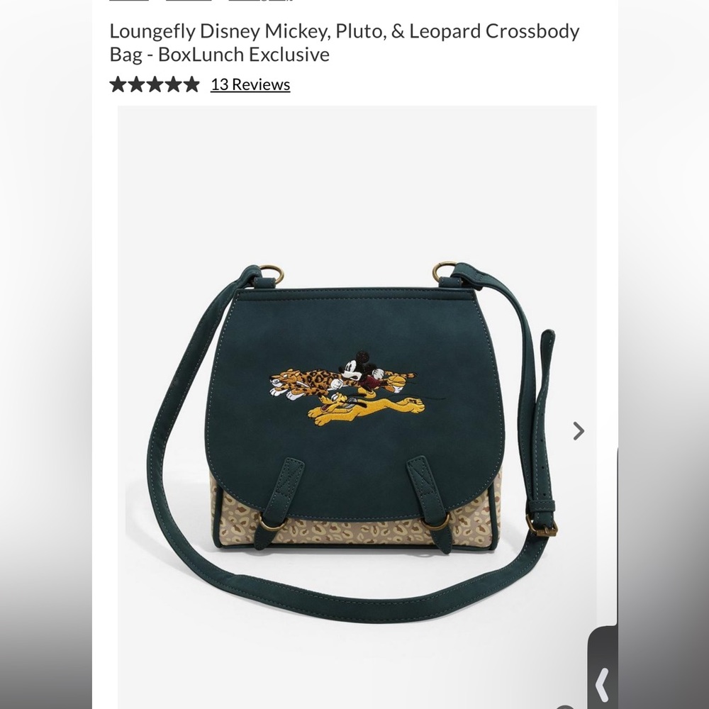 Loungefly Disney Crossbody Bag Animal Print